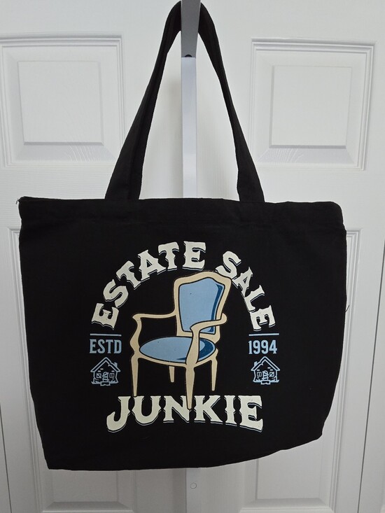 Handbags - Estate Sale Junkie Black Tote Bag